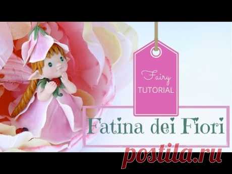 Fatina dei Fiori в макаронах синтетика учебник-полимерная глина Цветочная фея учебник