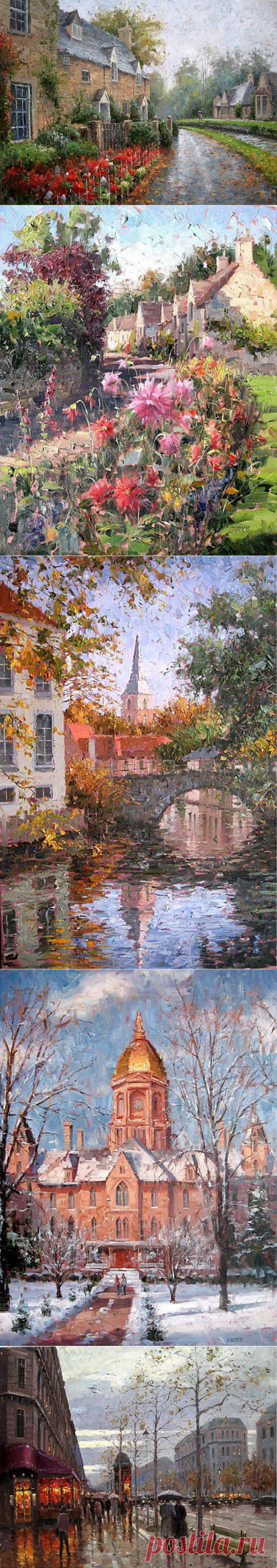 Американский художник E.J.Paprocki.