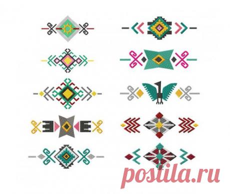 Коллекция из 10 Узоров (Южно Американские Мотивы)
Дизайн вышивки, коллекция из 10 фрагментов. (Пробный дизайн бесплатно и без регистрации). Подходит для вышивальных машин Janome, Brother, Husqvarna, Singer, Melco и др.