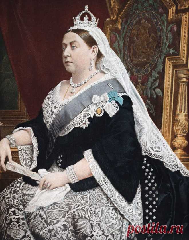 Виктория (1819-1901) - королева Великобритании.