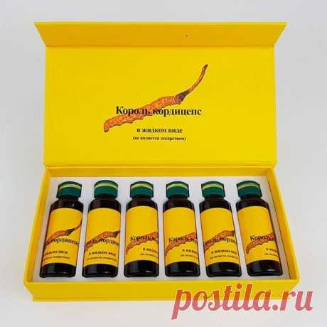 Король Кордицепс жидкий (Cordyceps) 6х30мл - купить по цене 3200 руб/коробка в Москве | Отзывы на Satom.ru (410934380)