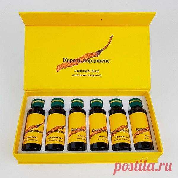 Король Кордицепс жидкий (Cordyceps) 6х30мл - купить по цене 3200 руб/коробка в Москве | Отзывы на Satom.ru (410934380)