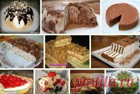 Подборка простых тортиков 
без выпечки.И ЗДЕСЬ--- https://www.1001eda.com/category/recepty/recepty-tortov-vypechka/bystryj-desert