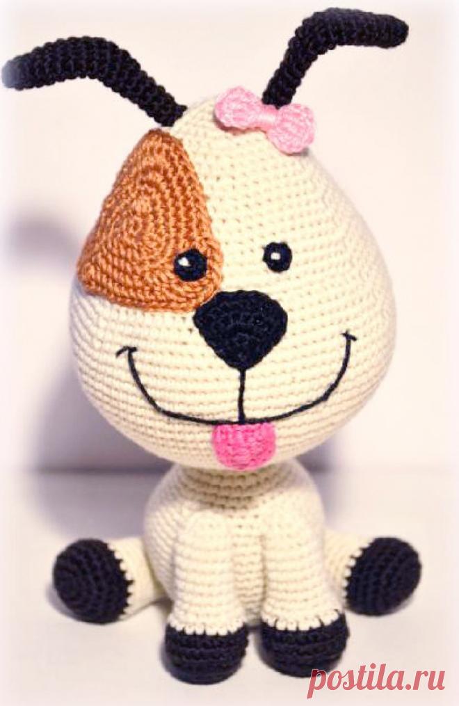 PDF Щенок. FREE amigurumi crochet pattern. Бесплатный мастер-класс, схема и описание для вязания игрушки амигуруми крючком. Вяжем игрушки своими руками! Щенок, собака, собачка, dog, puppy, hund, köter, cachorro, pies, perro, cão. #амигуруми #amigurumi #amigurumidoll #amigurumipattern #freepattern #freecrochetpatterns #crochetpattern #crochetdoll #crochettutorial #patternsforcrochet #вязание #вязаниекрючком #handmadedoll #рукоделие #ручнаяработа #pattern #tutorial #häkeln #amigurumis