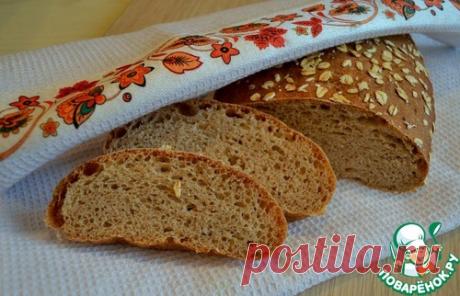 Хлеб с овсяными хлопьями - кулинарный рецепт