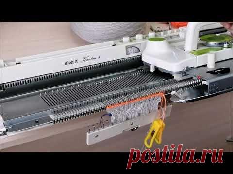 Фестоны для варежек и не только на любой вязальной машине