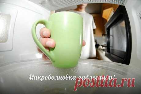 Микроволновка заблестит! 
Хочу поделиться советом очистки микроволновой печи. У меня аллергия почти на все химические средства, поэтому я пользуюсь домашними средствами.
Нужно закипятить в чайнике стакана полтора воды. Налить в какую-нибудь подходящую емкость, добавить 1 десертную ложку пищевой соды и столько же уксуса 9%.
Поставить в микроволновку и...закрыть. От испарения весь жирный налет смягчится и легко отмоется.
Дизайн своими руками