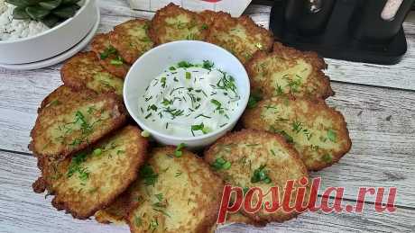 Самые вкусные ДРАНИКИ из картошки деруны! Все СЕКРЕТЫ приготовления. Ингредиенты:Картошка - 500 гр.Лук - 2 шт.Соль по вкусу
