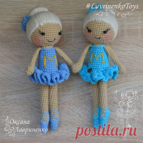 Кукла балерина амигуруми: мастер-класс | AmiguRoom