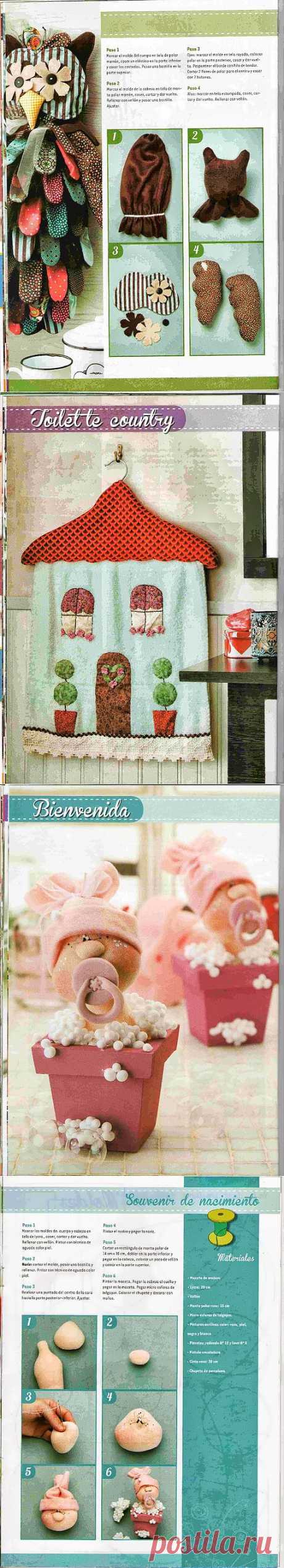 Журнал по рукоделию и шитью игрушек Munequeria Country №2 2013.