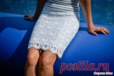 ажурная юбка крючком