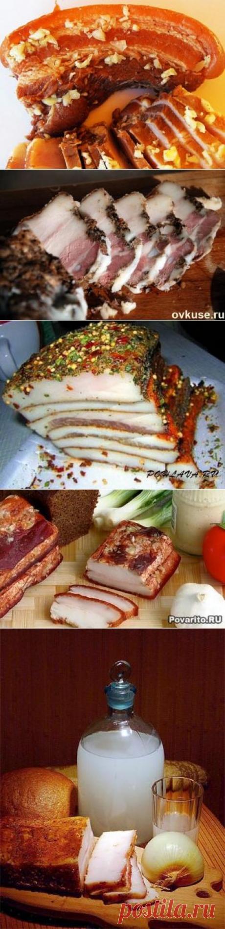 Готовим вкусно сало – рецепты приготовления в домашних условиях.