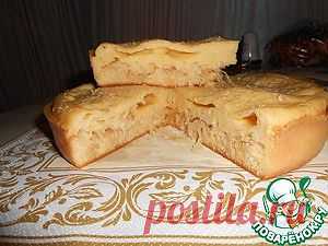 Заливной капустный пирог - кулинарный рецепт