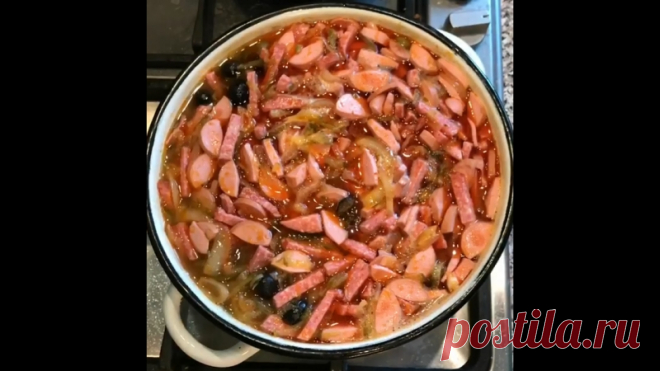 БЫСТРАЯ СОЛЯНОЧКА
Моё любимое первое блюдо
