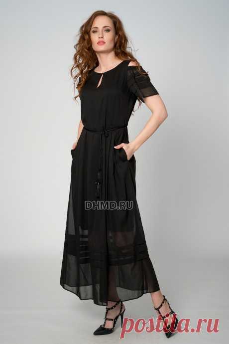 PAOLA COLLECTION / Платье PAOLA 6014/01 цвет черный. Купить на сайте. Доставка в Москва, Питер и другие города России. Цвет ‒ черный ★ размер ‒ 38