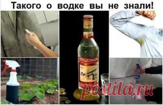 Такого о водке вы не знали!