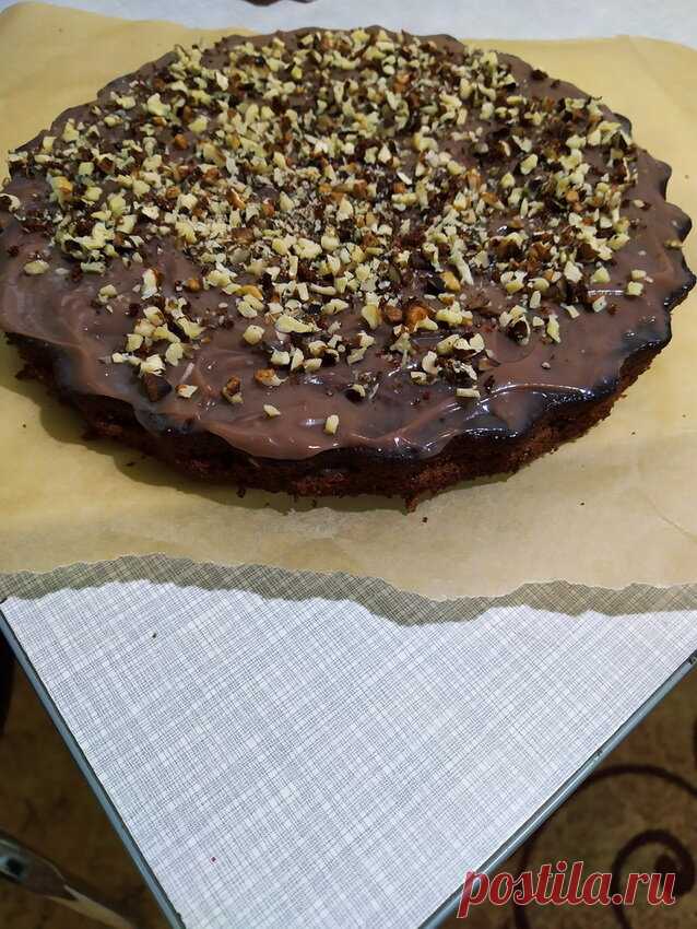 Супер-вкусный шоколадный бисквит за 10 минут. К тесту вы даже не притронетесь | Вкусно и полезно | Яндекс Дзен