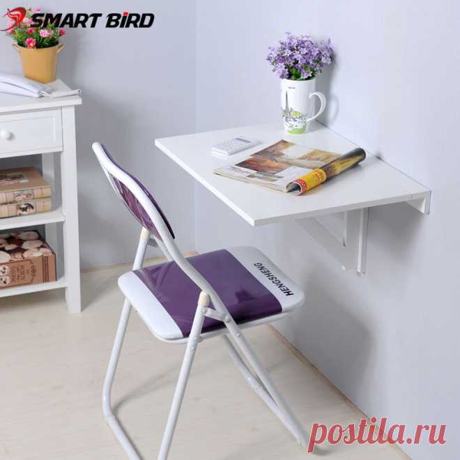 Купить оптом или в розницу Откидные настенные столы в интернет-магазине SmartBird.Ru по цене 3 490 руб.. Тел:+7 (925)524-17-98