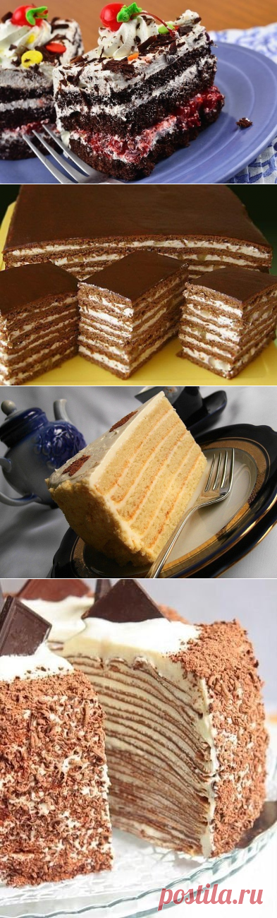 10 ОБАЛДЕННО ВКУСНЫХ ТОРТОВ!) » В сети – себя просвети! - Развлекательный портал!