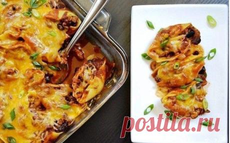 Запеченные фаршированные ракушки | Поваренный сайт