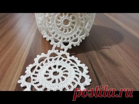 2020 YILININ EN ŞIK MODELİ👍CEYİZLİK SALON DANTEL MODEL YAPILIŞI&CROCHET