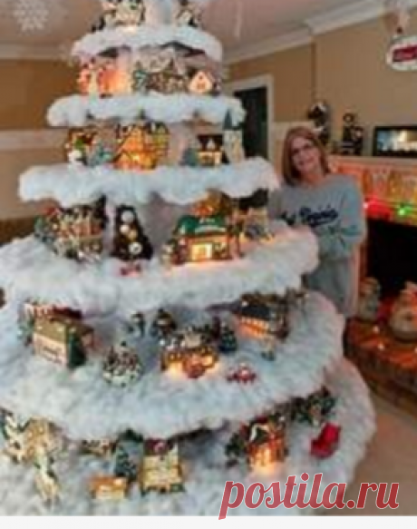 Family makes unique Christmas tree village | The-Dispatch.com