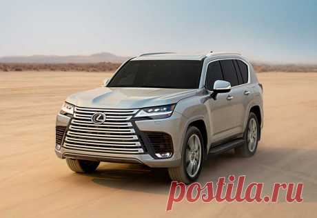 Внедорожник Lexus LX 2022: внешний вид, салон, техническая часть