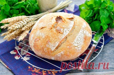 Хлеб тартин на закваске рецепт фото пошагово и видео - 1000.menu