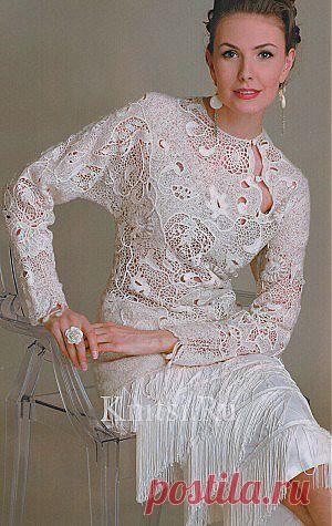 Пуловер. Вязание для женщин / Пуловеры / Крючком