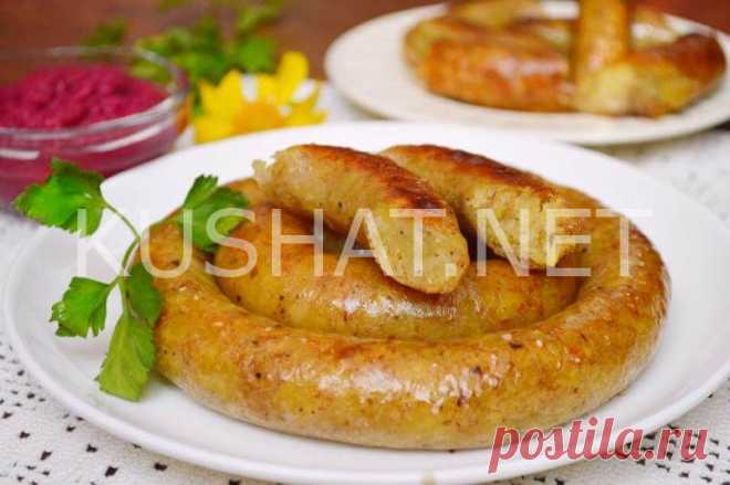 Картофельная колбаса. Пошаговый рецепт с фото - Кушать нет Картофельная колбаса – вкуснейшее блюдо, которое можно встретить во многих славянских кухнях. Почему-то пересматривая на днях рецепты картофельной колбасы, практически в 90% случаях в рецептах было указанно, что это блюдо украинской кухни.