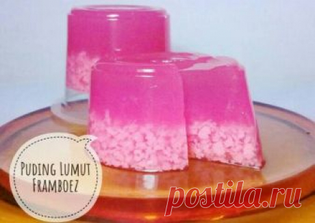 Resep Puding Lumut Framboez oleh Dian Nurindah - Cookpad