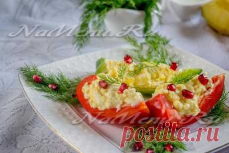 Праздничная закуска из сладкого перца: рецепт