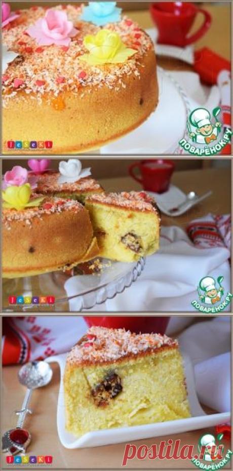Кокосовый кекс в мультиварке - кулинарный рецепт