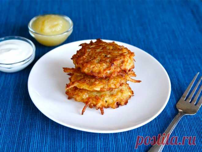 Картофельные латкес — Рецепты от Елены Чекаловой