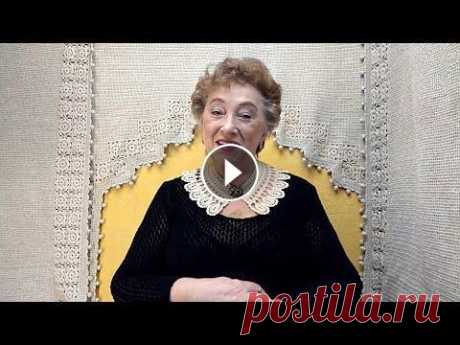 Воротничок с фестонами. Мастер-класс по вязанию крючком от О. С. Литвиной. Воротничок с фестонами. Мастер-класс по вязанию крючком от О. С. Литвиной....