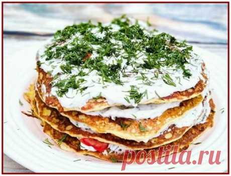 Кабачковый торт