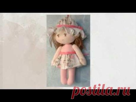 ▶ Как сшить мягкую игрушку своими руками. Шьем куклу - YouTube