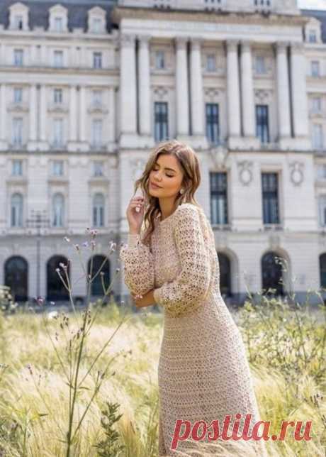 Платье крючком