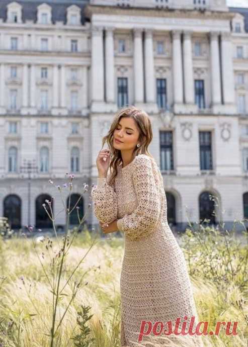 Платье крючком