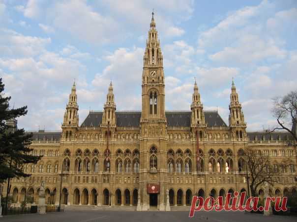 Венская ратуша. Вена, Австрия. / Удивительное искусство