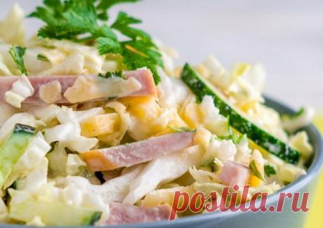Cалат "Соломка" — Sloosh – кулинарные рецепты