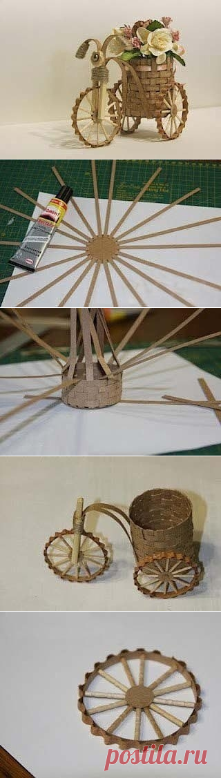 Декоративный велосипед своими руками — Сделай сам, идеи для творчества - DIY Ideas