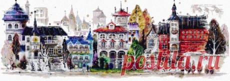 Вышивка &quot;Four seasons&quot; | Скачать схему бесплатно на сайте Stitchart.net