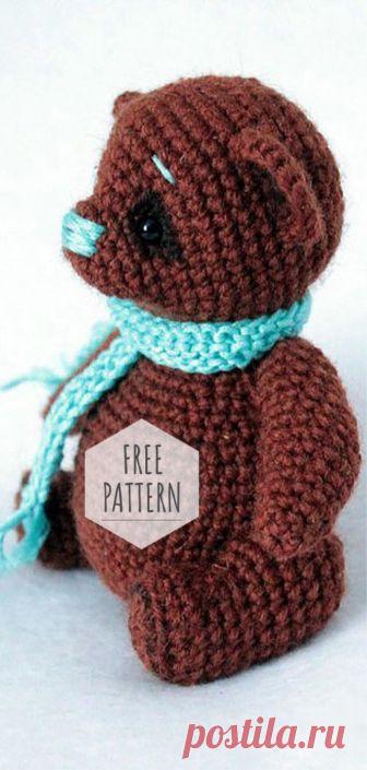 Амигуруми Медведь Свободный Выкройка