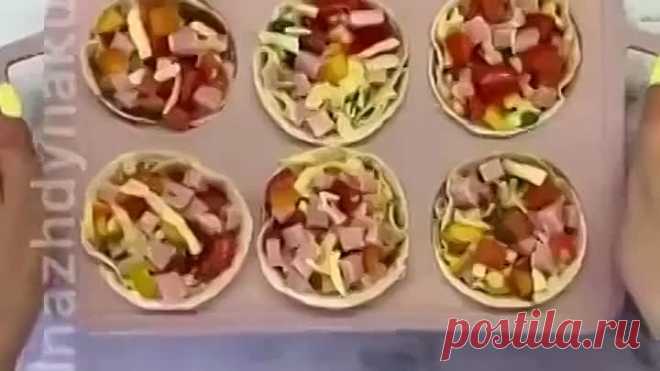Кексы из лаваша (рецепт в теме)