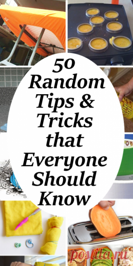 DIY Home Sweet Home: 50 Random Tips Everyone Should Know