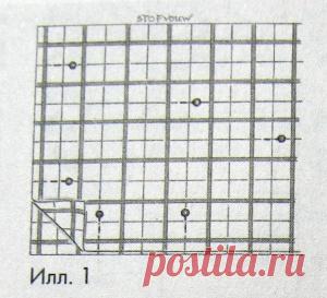 Подгонка и размещение рисунка - клетка, полоска, горох и т.д.