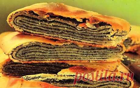 И снова о вкусняшках. Готовим Катламу с маком,не сложная но очень вкусная выпечка.