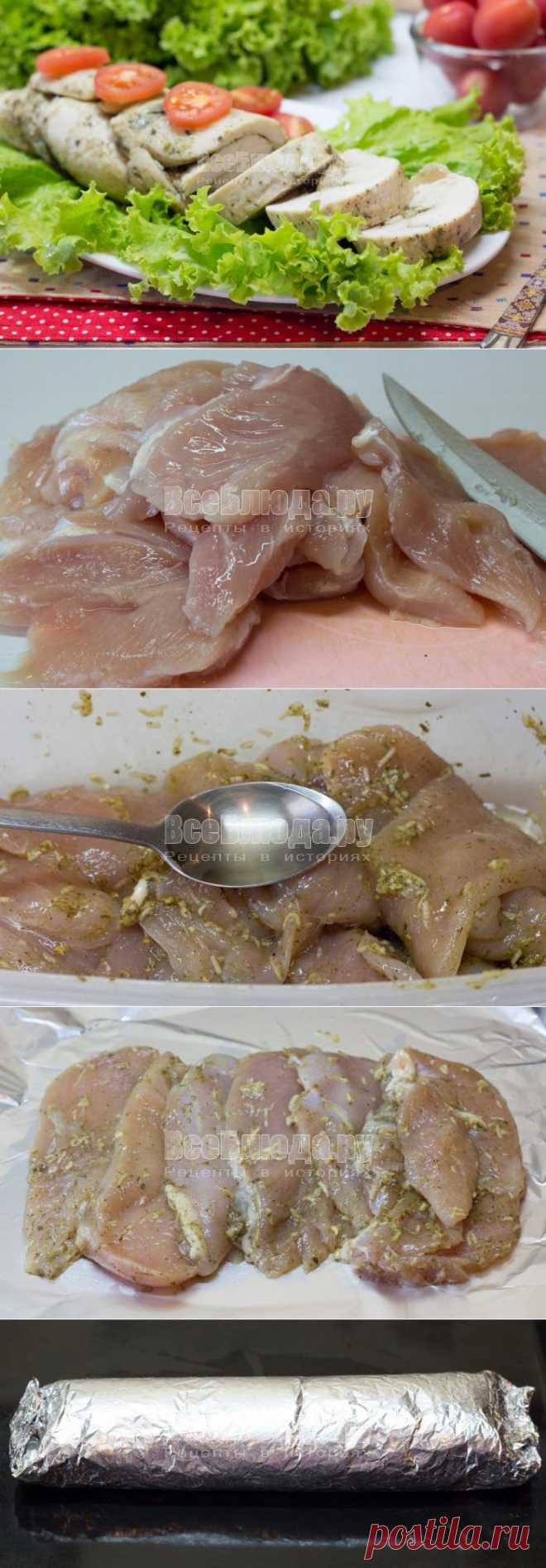 Как приготовить буженину из куриного филе в фольге в духовке