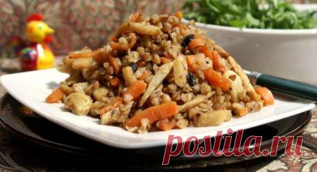Гречневый плов с сельдереем | Четыре вкуса